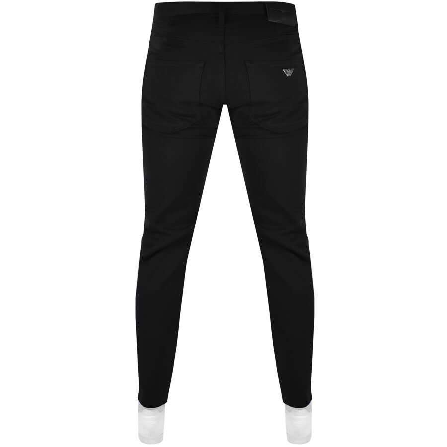 Emporio Armani J06 Slim Fit Chinos Black